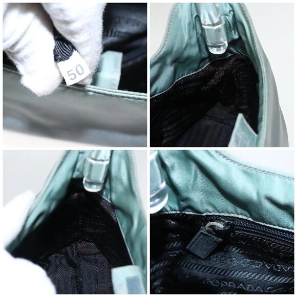 PRADA Shoulder Bag Nylon Khaki Auth 103443 - Picture 15 of 16